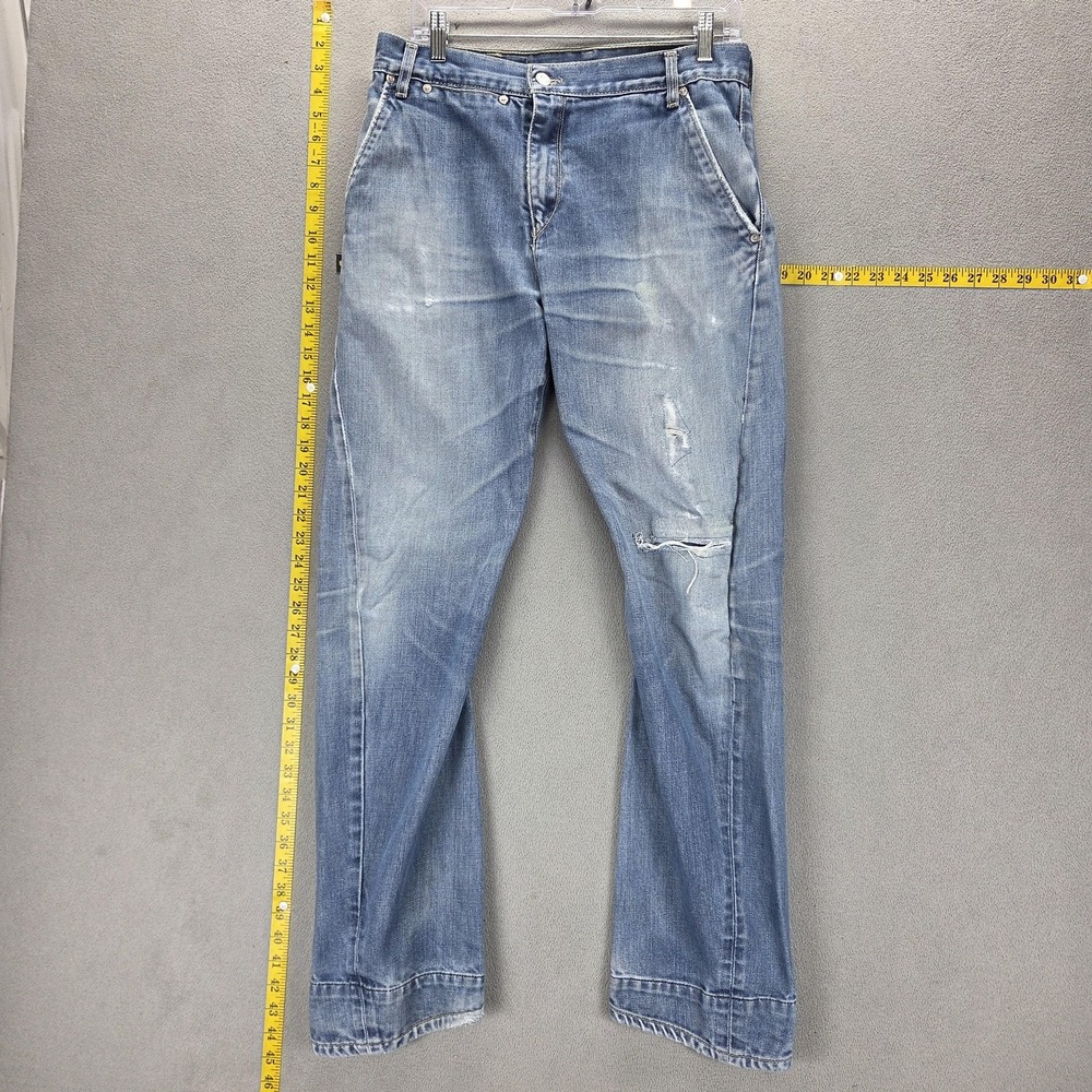 Vintage Levis Engineered Jeans Mens Blue Twisted Zip Fly Fits 31x30